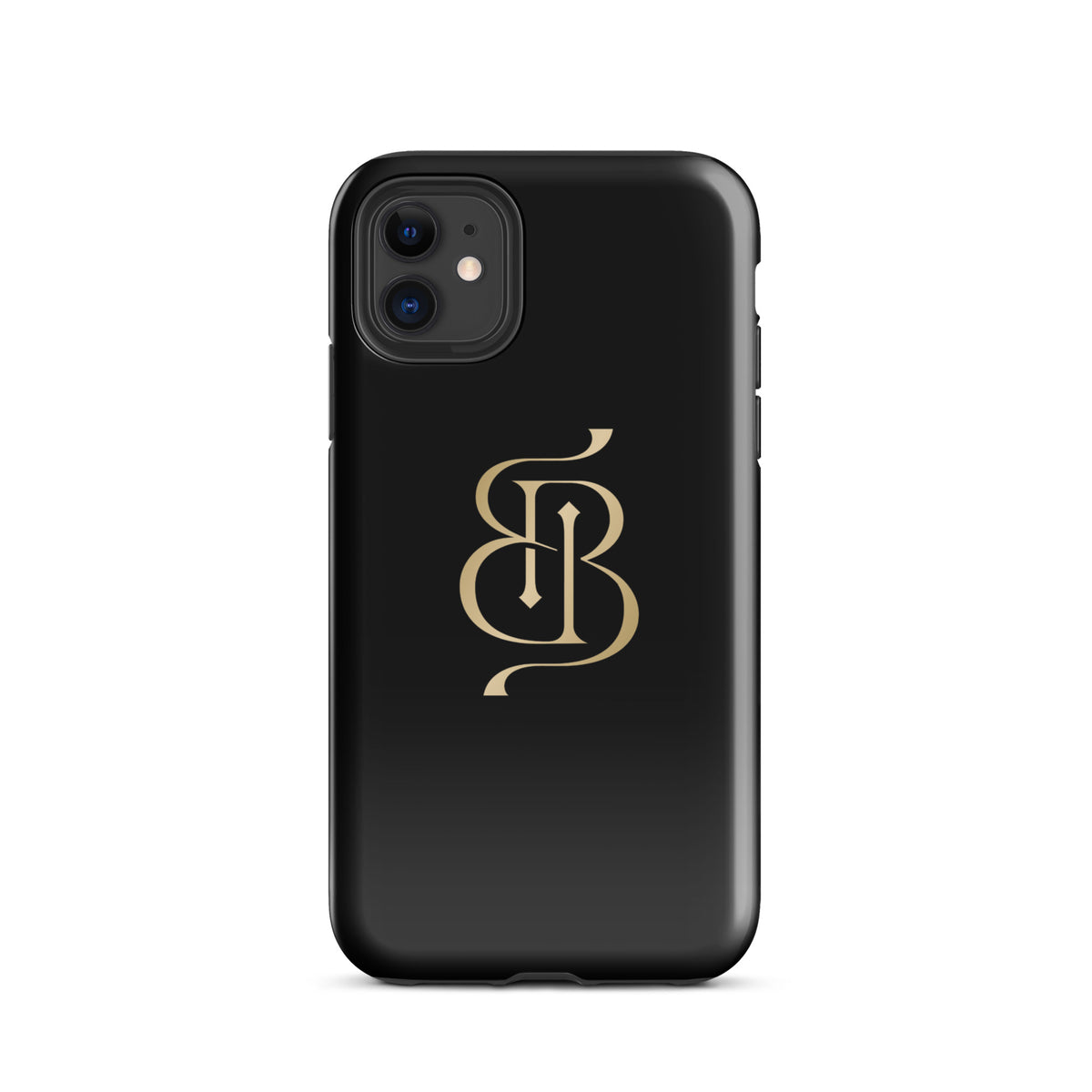 Black & Gold iPhone Case