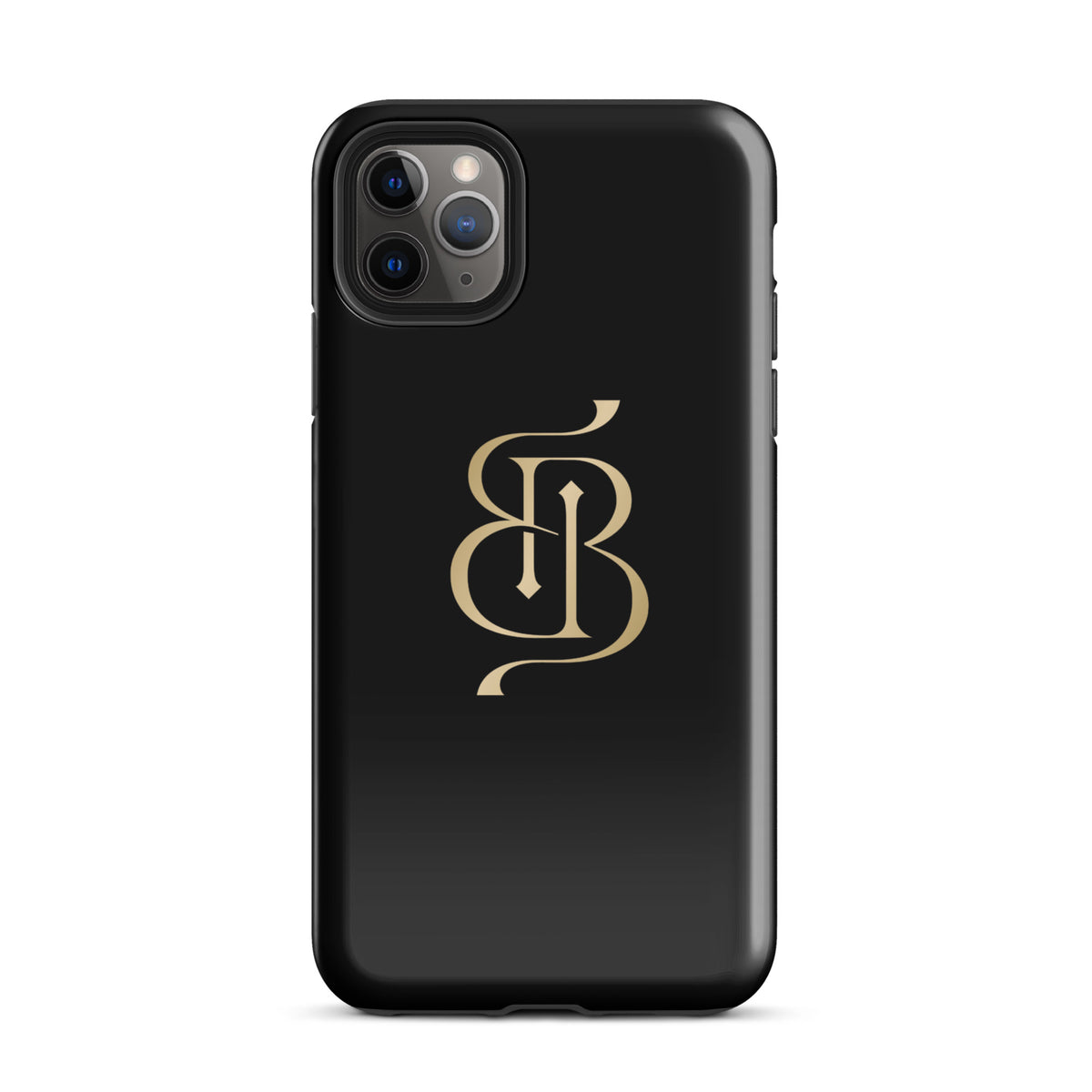 Black & Gold iPhone Case