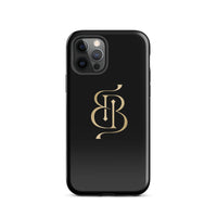 Black & Gold iPhone Case