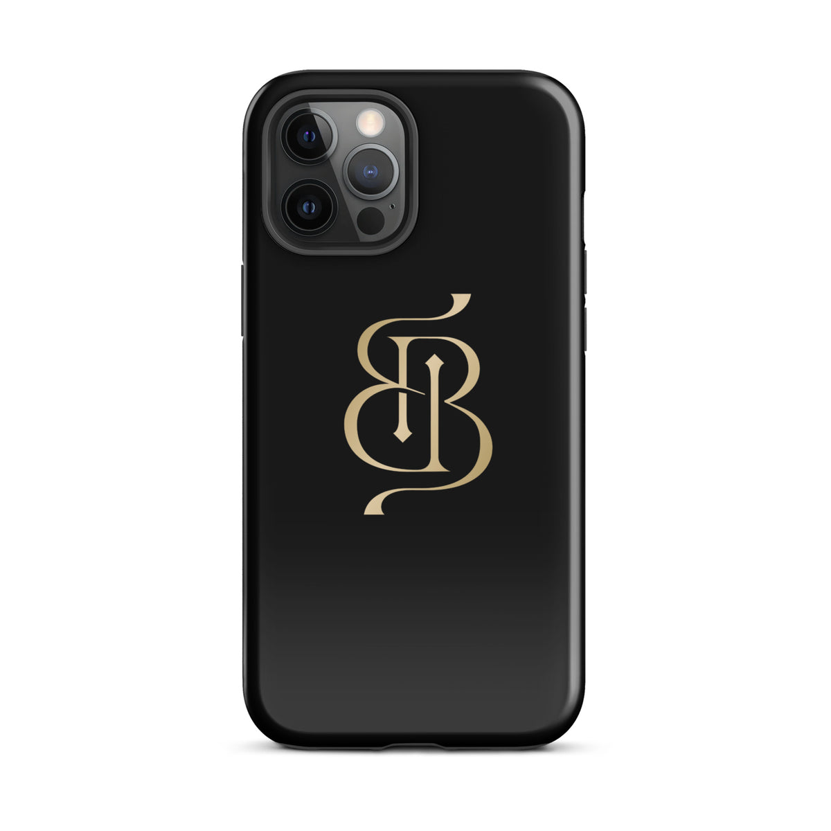 Black & Gold iPhone Case