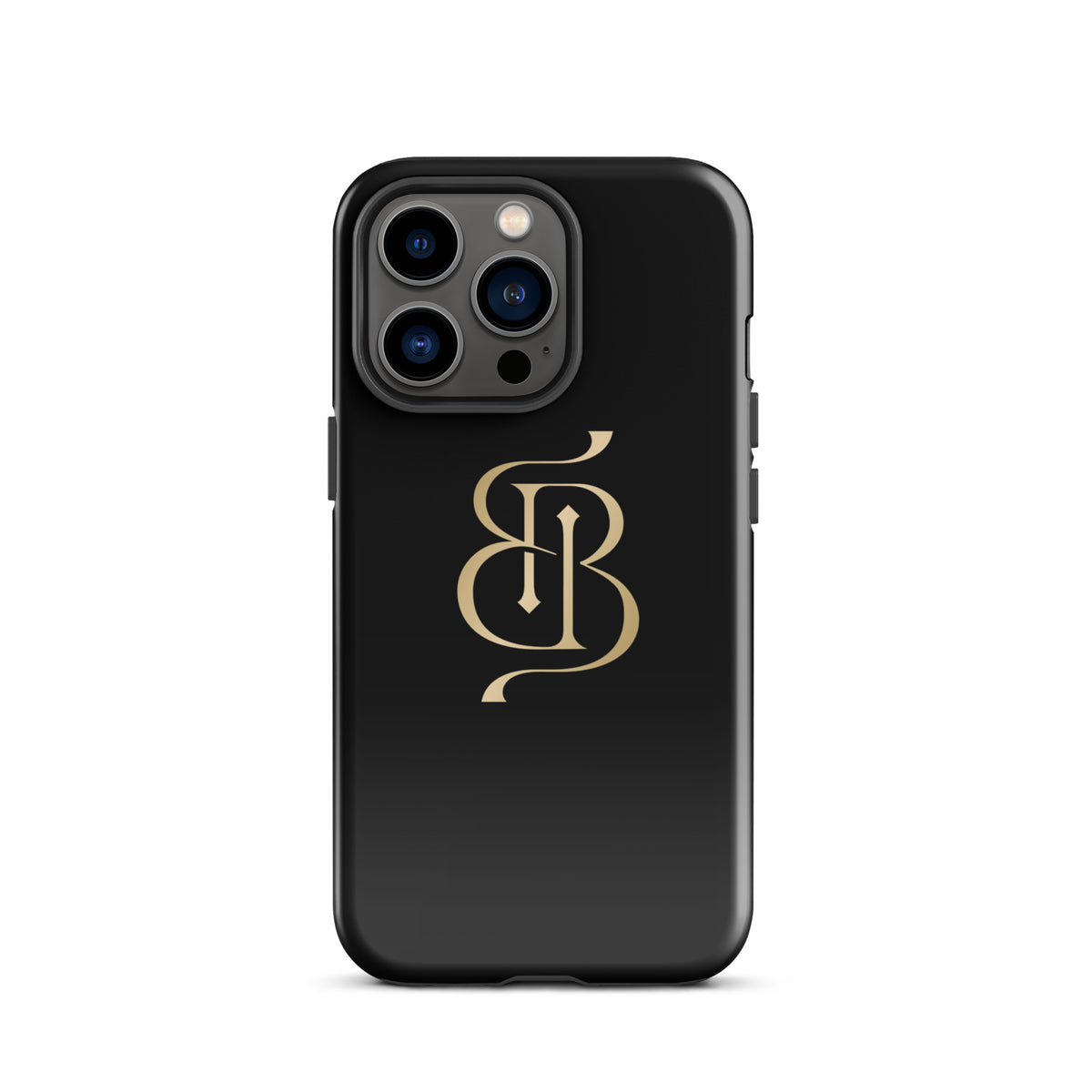 Black & Gold iPhone Case