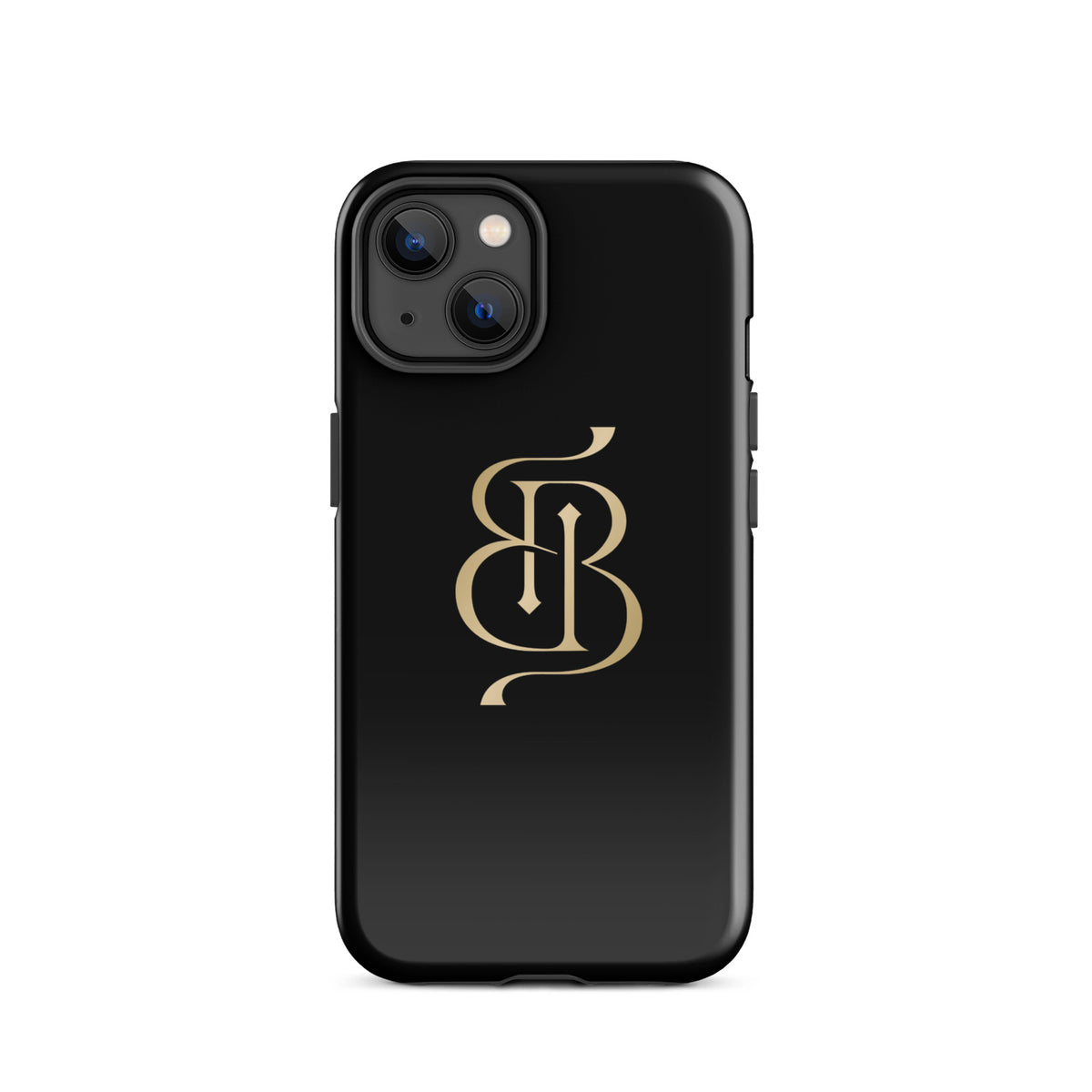 Black & Gold iPhone Case