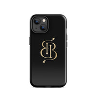 Black & Gold iPhone Case