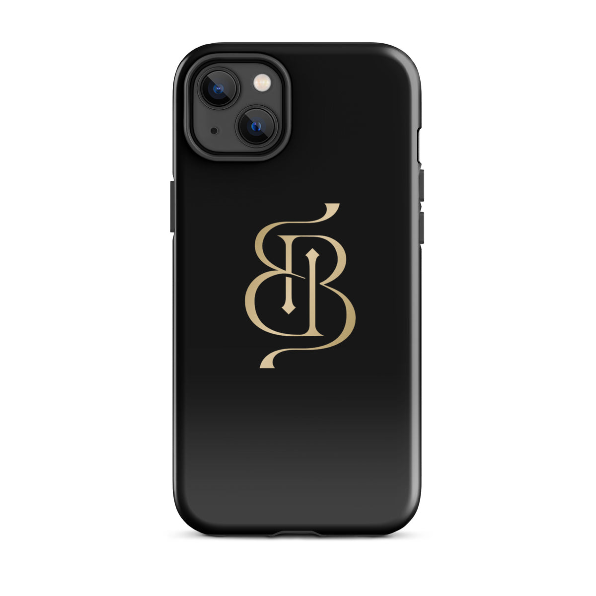 Black & Gold iPhone Case