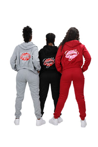 Baddie Bae - 3 Piece Sweatsuit Set