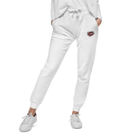 Custom Cream Embroidered Sweatpants